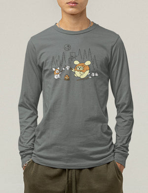 Galactic Camping Unisex Long Sleeve T-Shirt