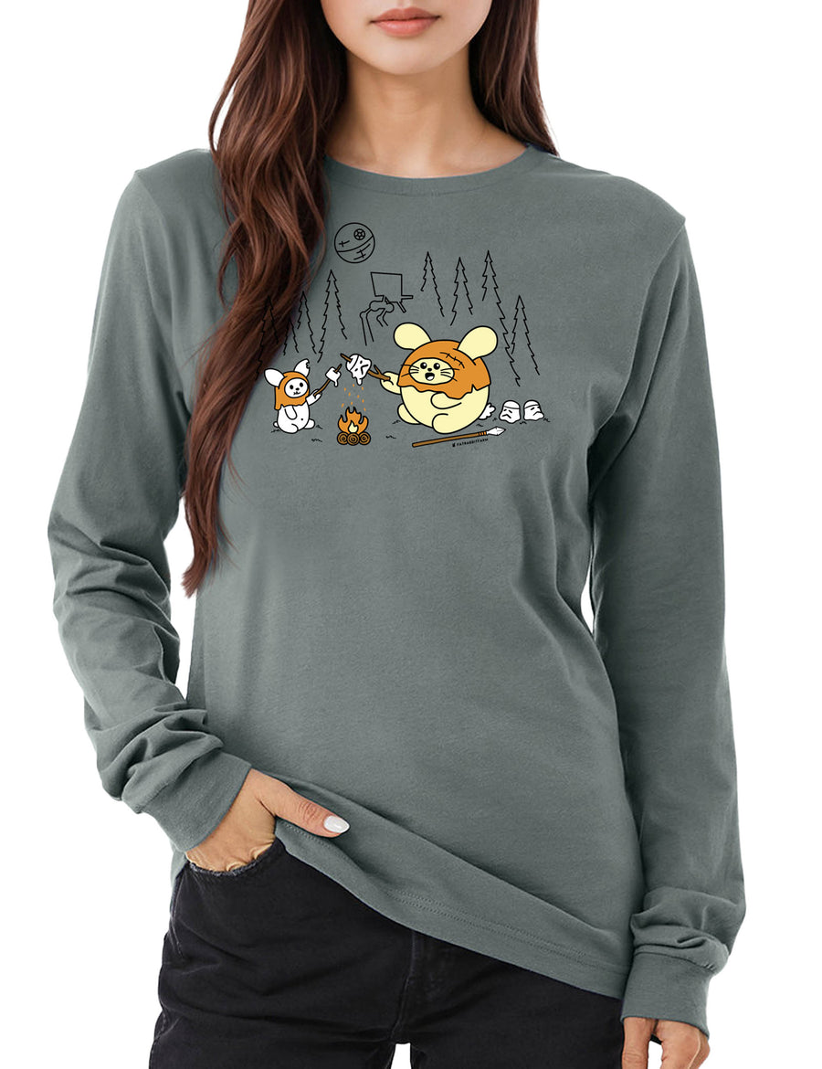 Galactic Camping Unisex Long Sleeve T-Shirt
