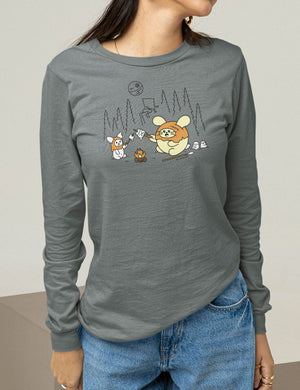 Galactic Camping Unisex Long Sleeve T-Shirt