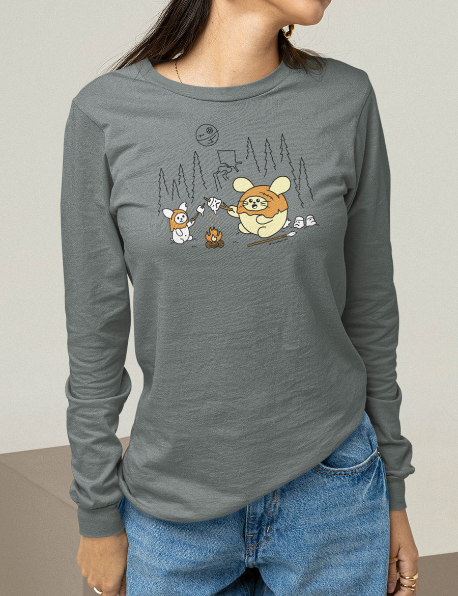 Galactic Camping Unisex Long Sleeve T-Shirt