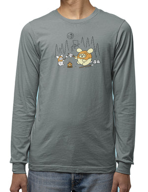Galactic Camping Unisex Long Sleeve T-Shirt