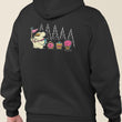 Load image into Gallery viewer, Desserts Await Unisex Zip-up Hoodie | DARK GRAY

