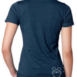Load image into Gallery viewer, Desserts Await Women&#39;s T-Shirt | HEATHER NAVY
