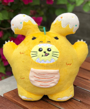 Creamsicle Kaiju Babee Plush ng Fat Rabbit Farm