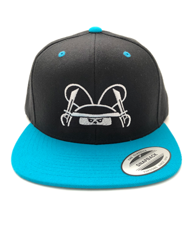 Oras ng Ninja! Snapback Hat Specialty Made to Order ng Fat Rabbit Farm