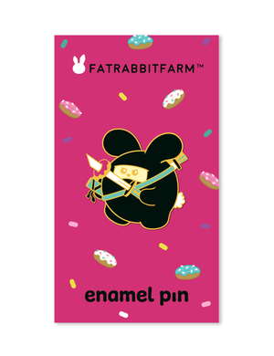 Ninjas & Donuts Enamel Pin