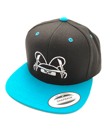 Oras ng Ninja! Snapback Hat Specialty Made to Order ng Fat Rabbit Farm