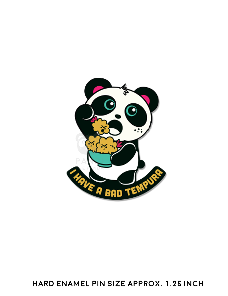 Bad Tempura エナメルピン by Pandi the Panda