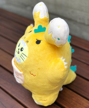 Creamsicle Kaiju Babee Plush by Fat Rabbit Farm