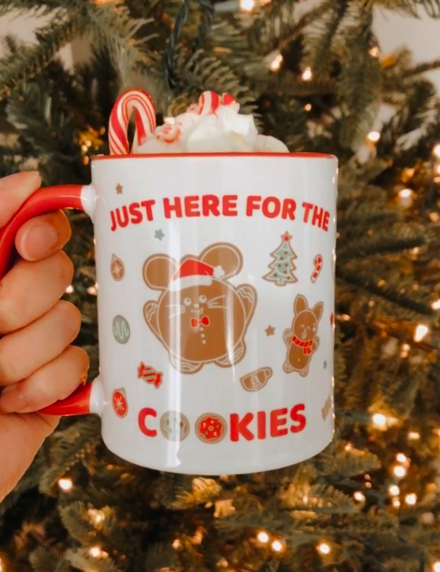 Holiday Cookies Ceramic Coffee Mug 11oz