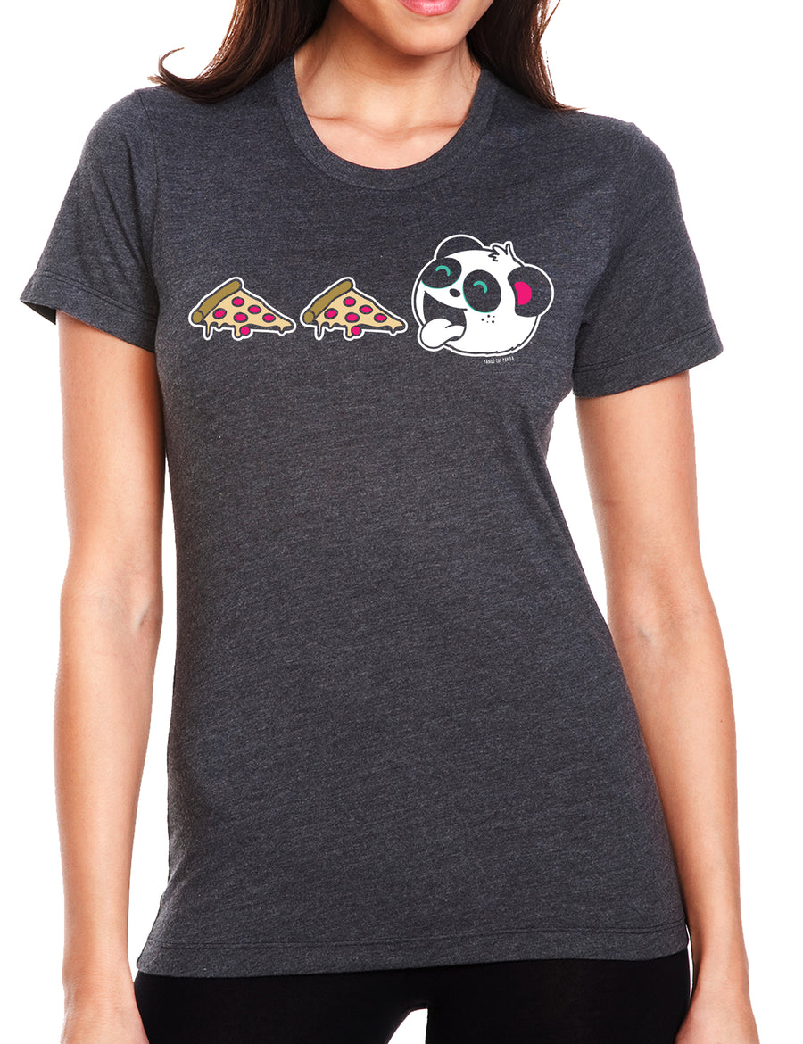 Walang limitasyong Pizza Women's T-shirt ni Pandi the Panda