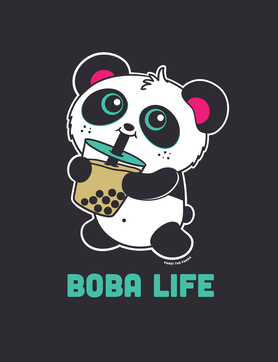 Boba Life メンズ T シャツ by Pandi the Panda