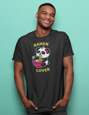 Ramen Lover Men’s T-shirt by Pandi the Panda