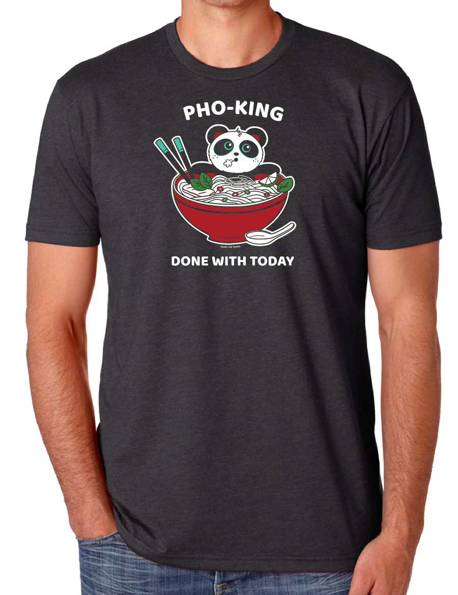 Pho-King Tapos na Sa T-Shirt ng Lalaki Ngayon