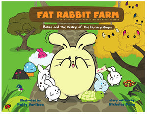 Vol. 1 Babee and the Valley of the Hungry Ninjas Story Book ng Fat Rabbit Farm