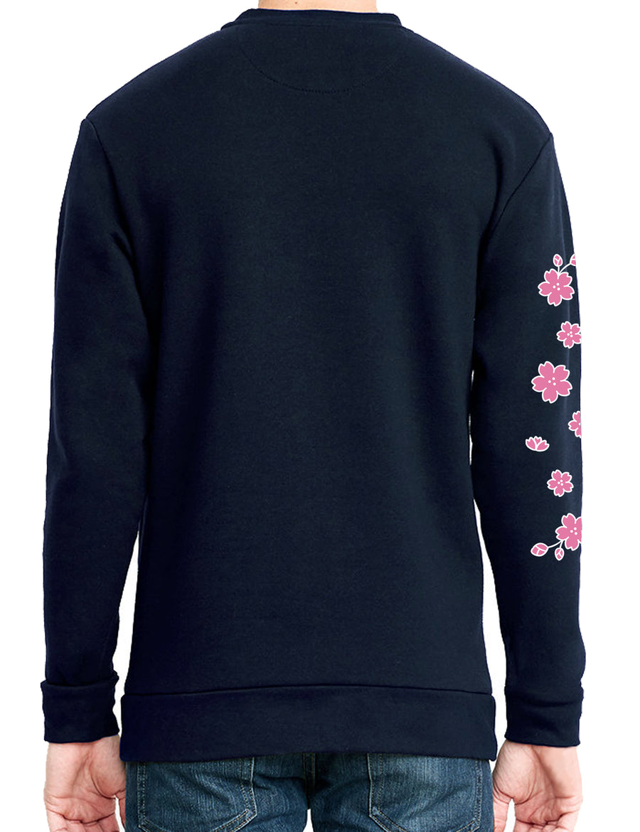 Boba Blossom Unisex Sweatshirt w/ Pocket by Fat Rabbit Farm