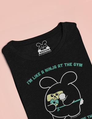 Ninja at the Gym Women’s T-shirt