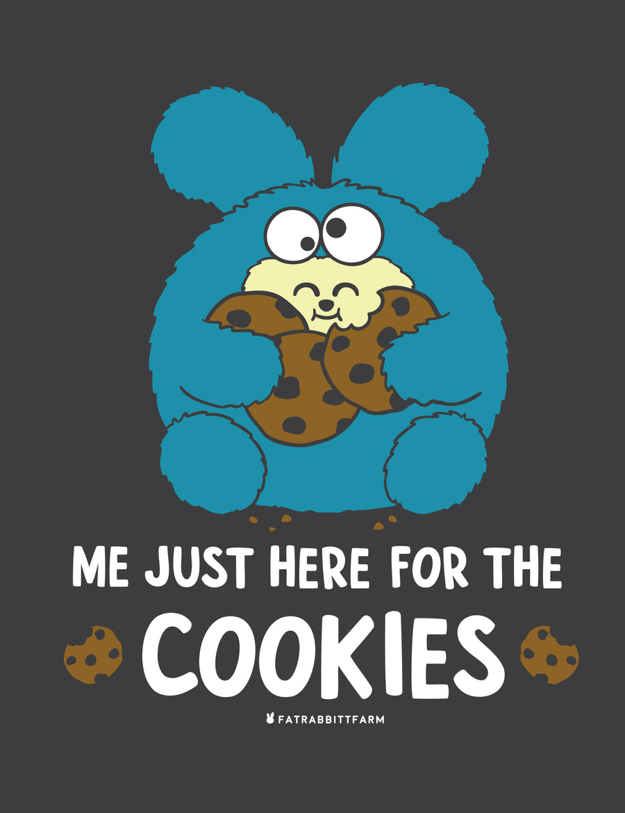 Just Here for the Cookies レディース T シャツ