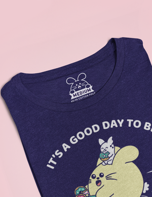 Good Day to Be Hoppy レディース Tシャツ