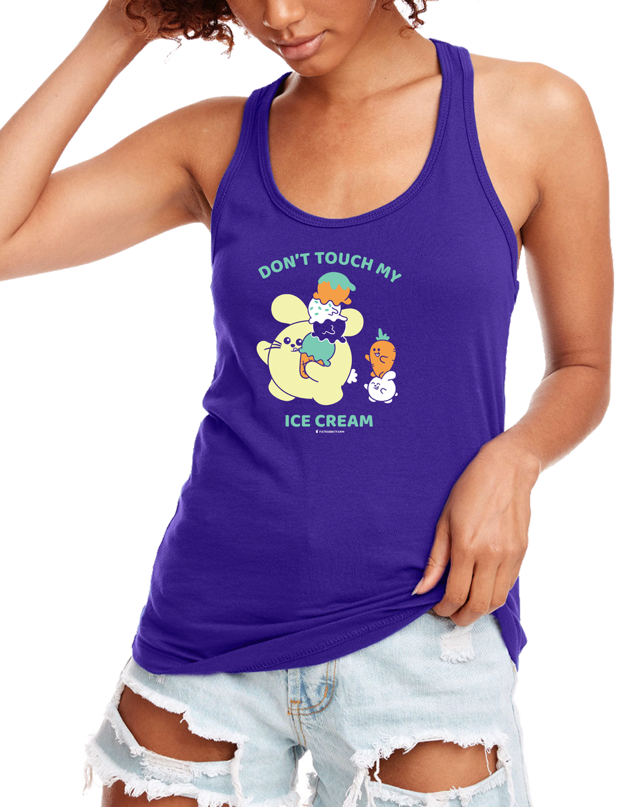 Don’t Touch My Ice Cream Women’s Tank Top
