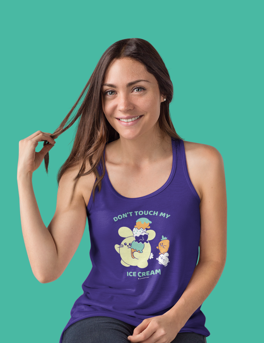 Don’t Touch My Ice Cream Women’s Tank Top