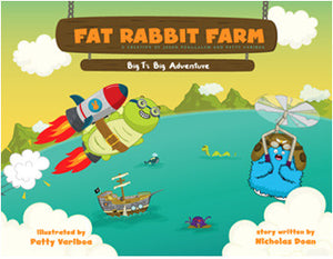 Vol. 2 Big T's Big Adventure Story Book ng Fat Rabbit Farm